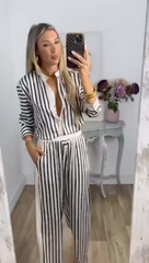 Completo Striped Satin