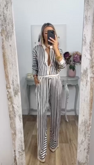 Completo Striped Satin